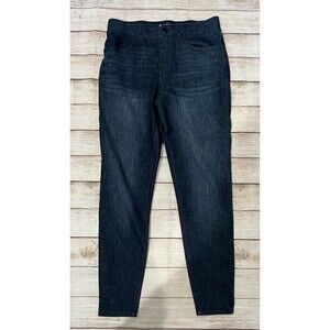 Betabrand Pants Womens Blue Pull On Jeans Size Medium